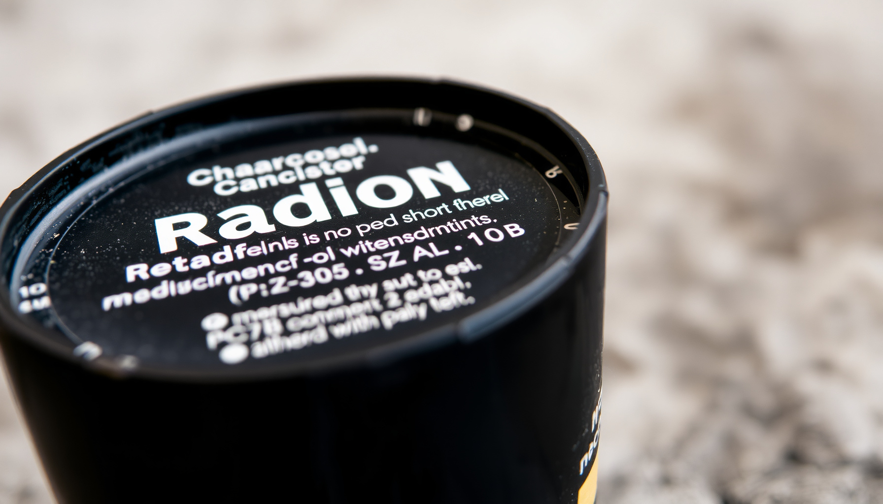 how to test your home for radon close-up view