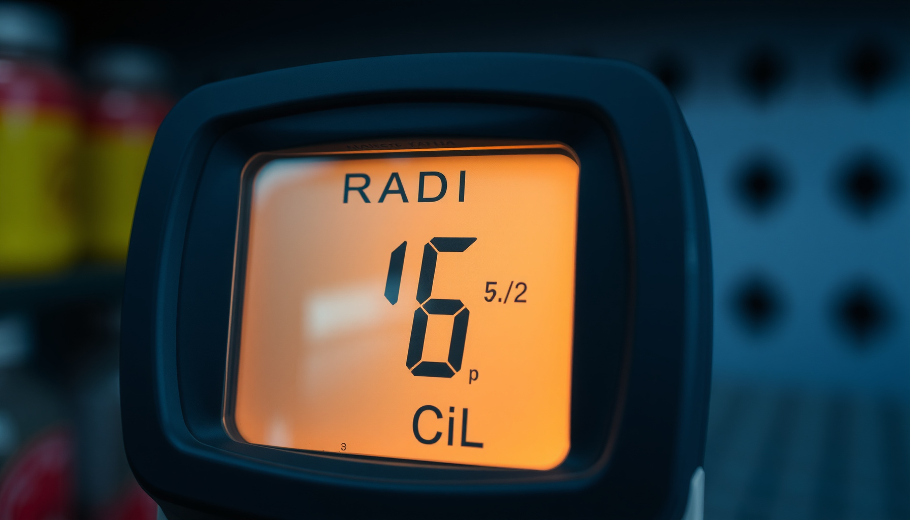 radon gas symptoms close-up view