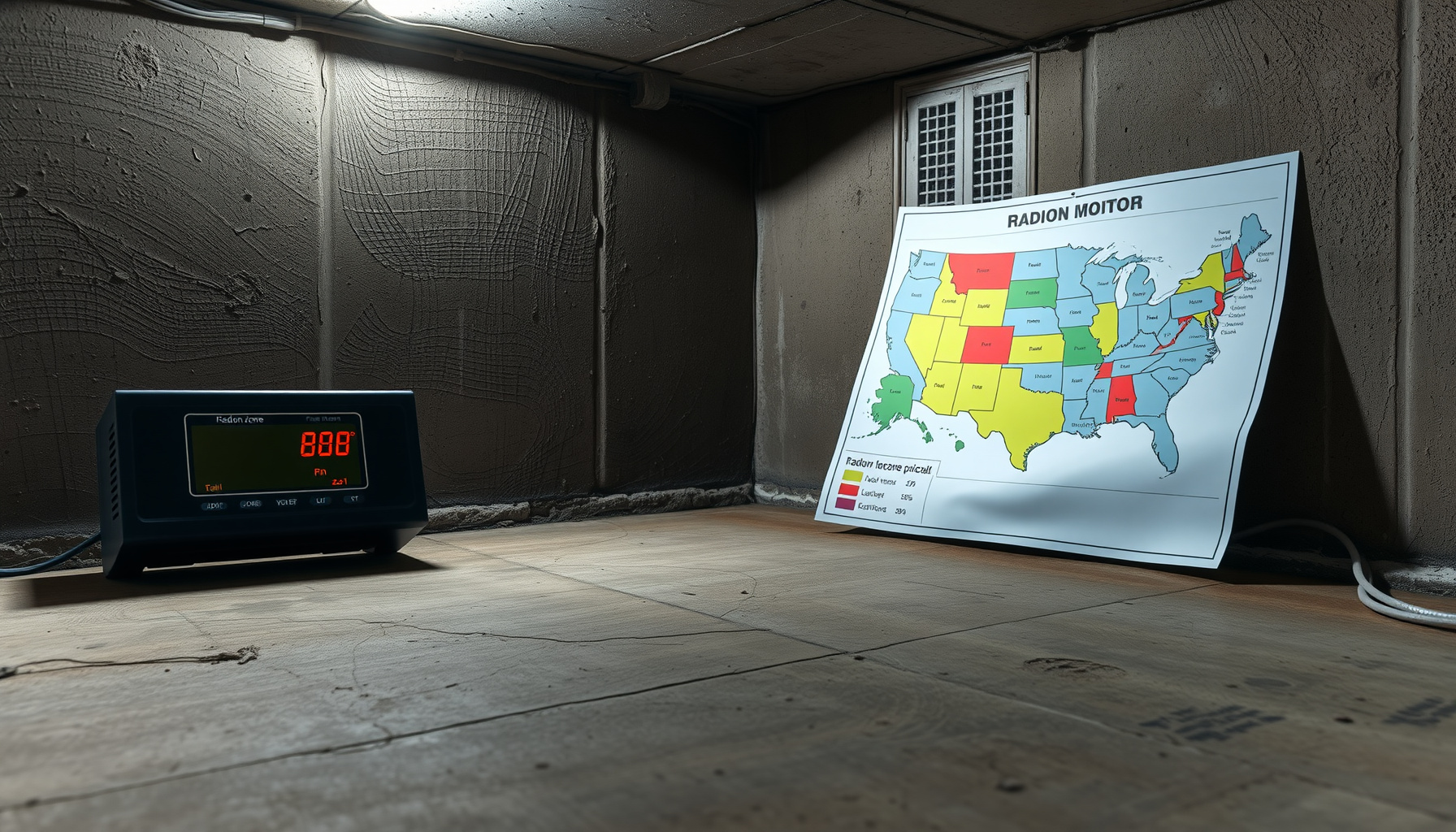 Radon Levels by State: Interactive Map and Rankings