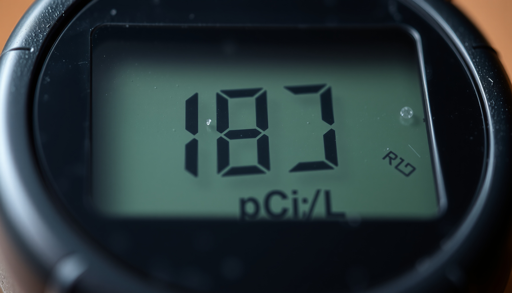 how long does radon cause lung cancer close-up view