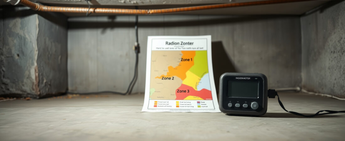 Radon Risk Map by ZIP Code: How to Look Up Your Area