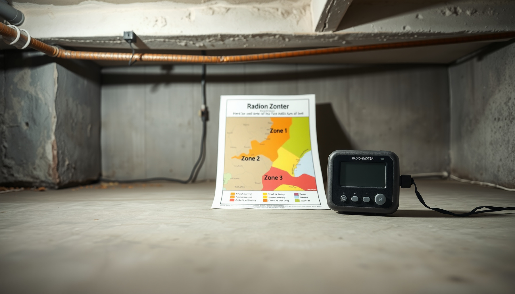 Radon Risk Map by ZIP Code: How to Look Up Your Area