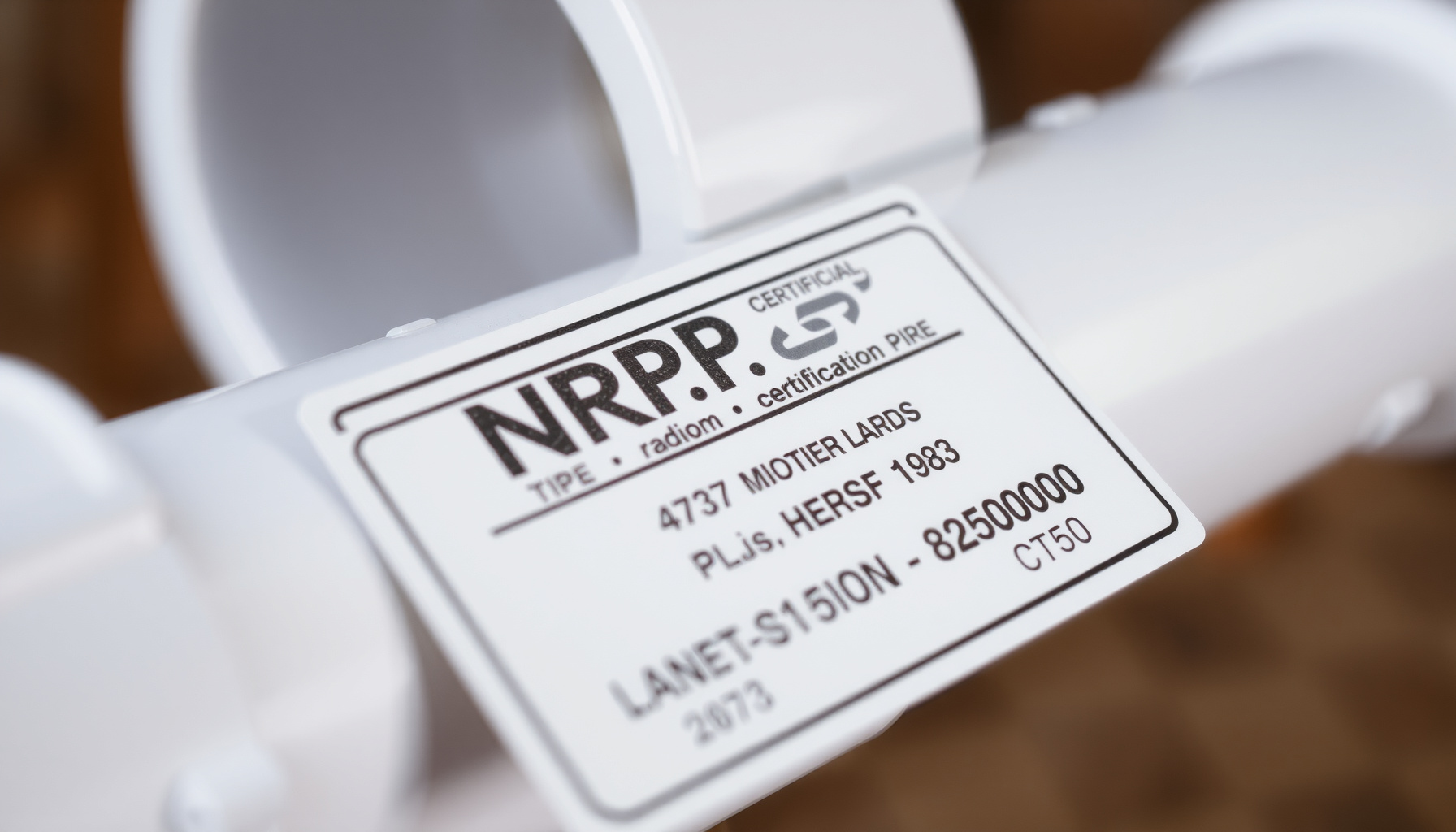 certified radon mitigation contractor close-up view