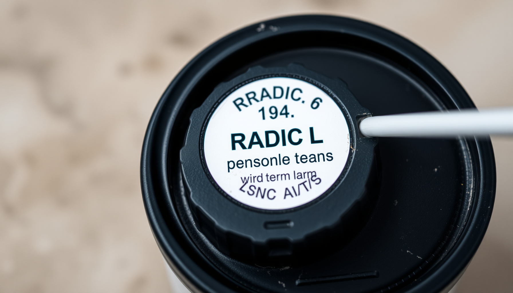 radon test kits for home sales close-up view