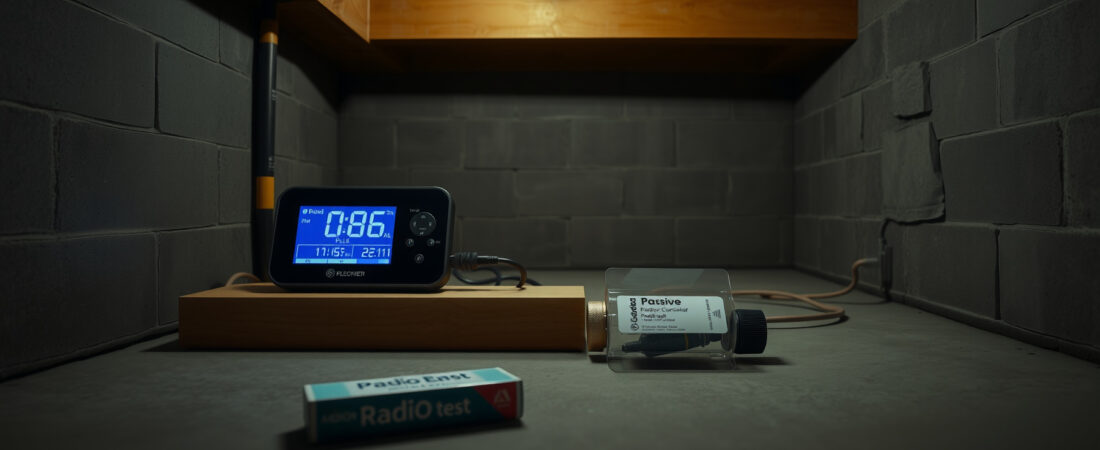 Electronic Radon Test Kits vs Passive: Pros and Cons