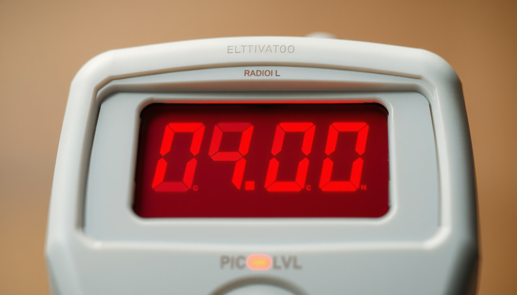 radon after lung cancer diagnosis close-up view