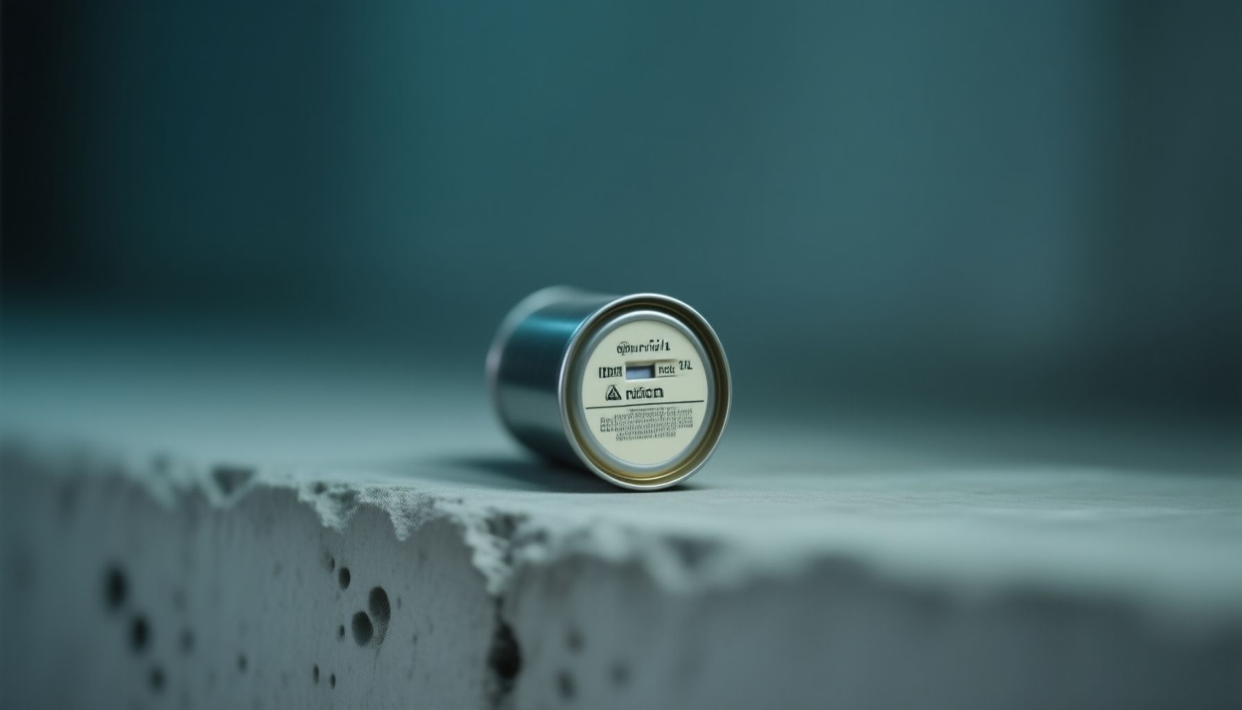 radon in Pennsylvania close-up view