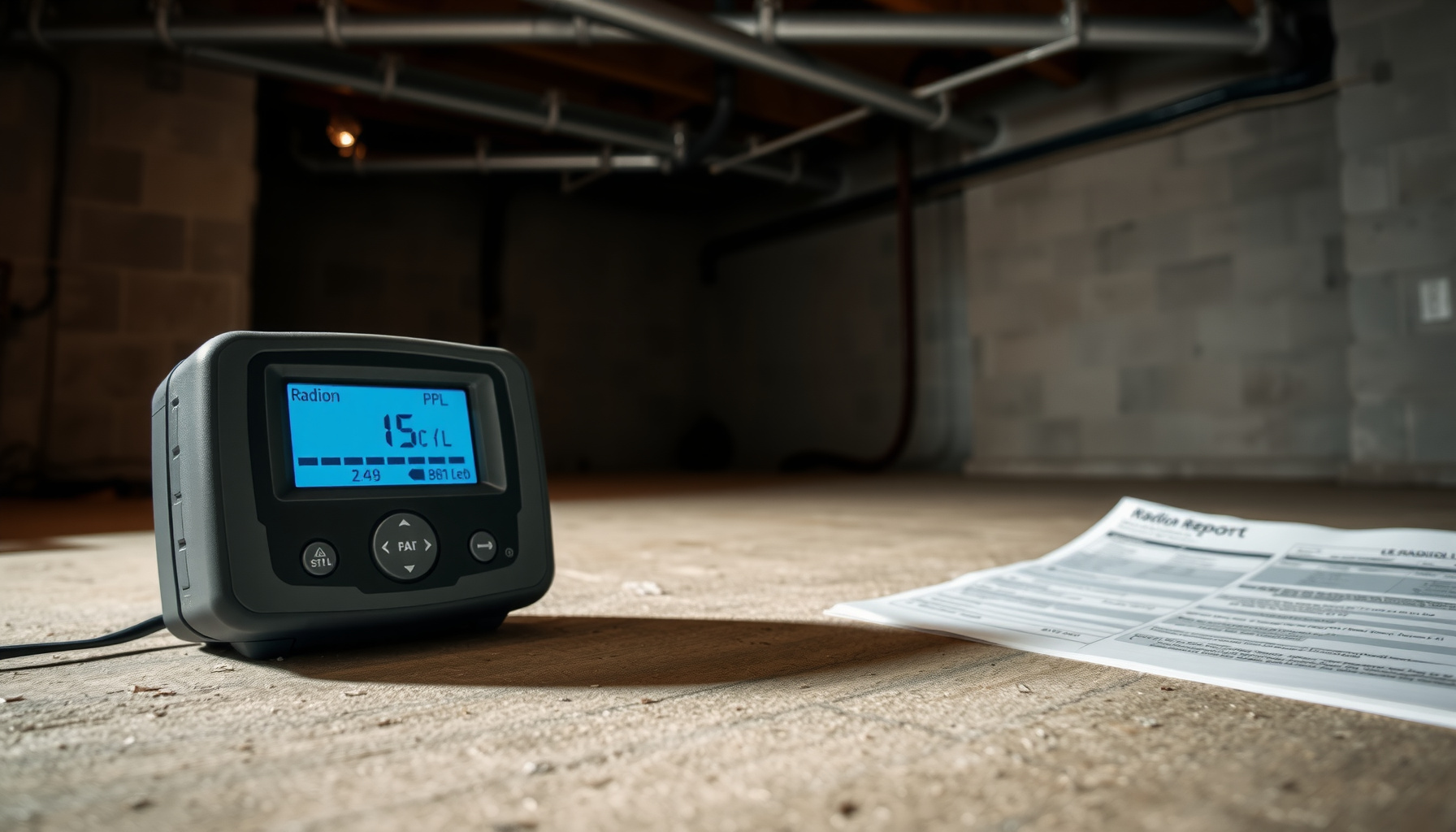 Radon Report for Home Inspection: How to Read It