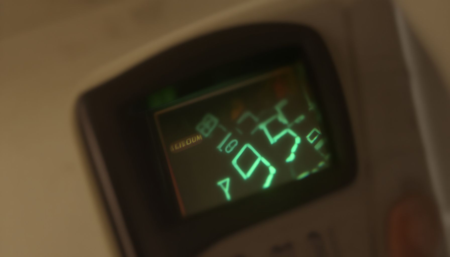 radon exposure symptoms close-up view