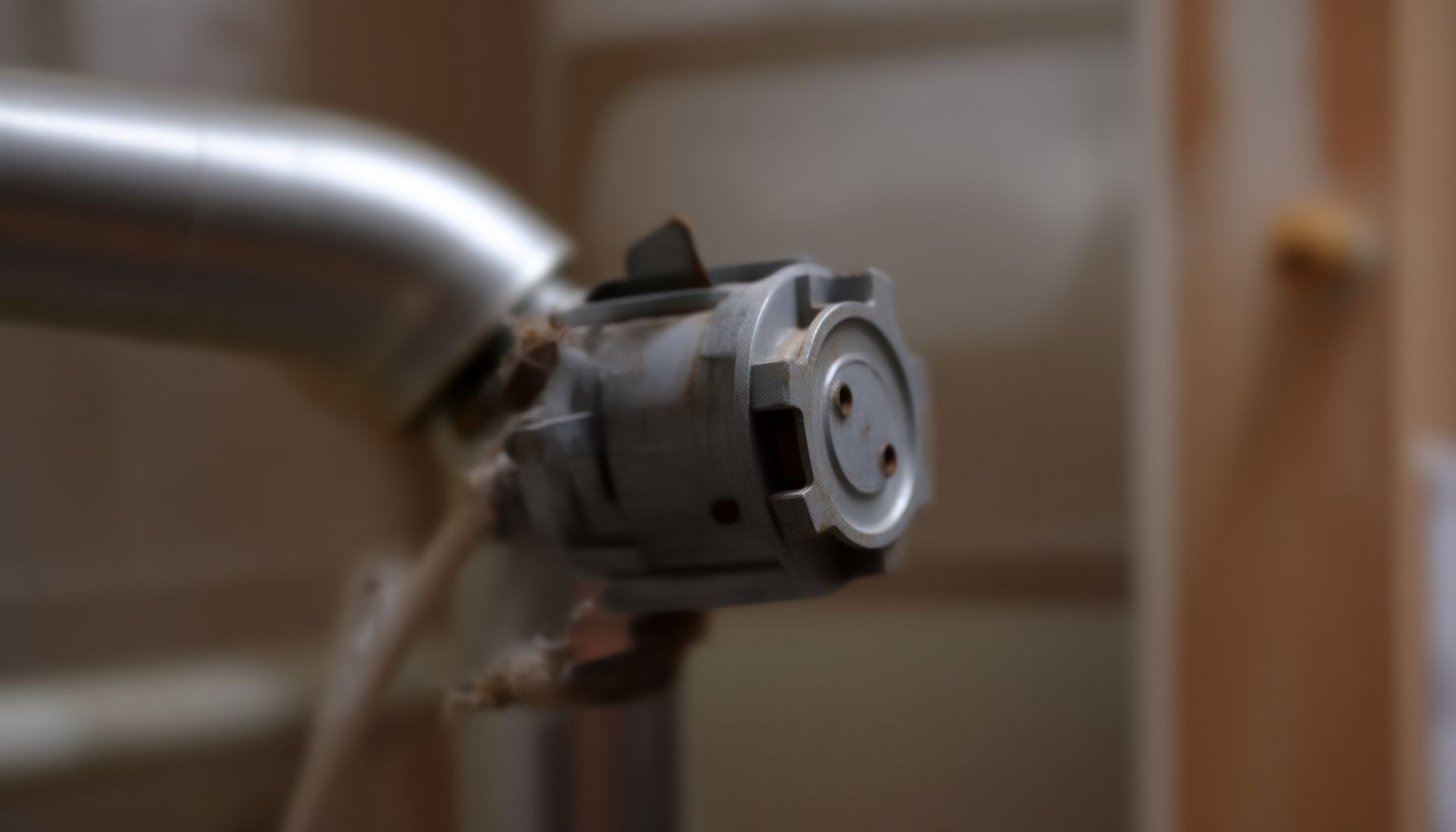 radon fan making loud noise close-up view